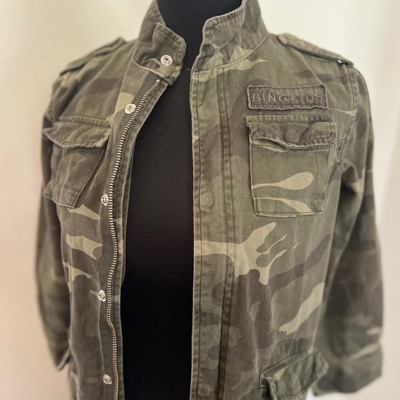 Anine Bing Girls Camo Jacket size 8/10 - Picture 5 of 7
